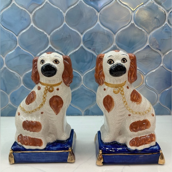 Staffordshire dog Fitz and Floyd Japan - Picture 2 of 5